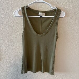 Universal Thread Olive Green Tank Top